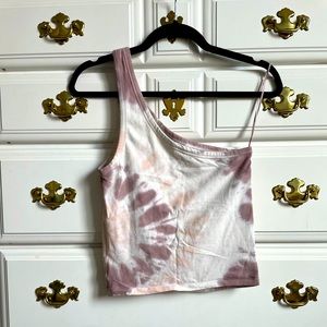 American Eagle One Shoulder Tank Top - Size: Small